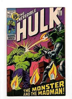Buy Incredible Hulk #144, VF- 7.5, Doctor Doom • 84.45£