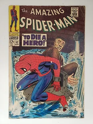 Buy Amazing Spider-Man #52 - 1967 - 3rd Appearance Of Kingpin - Silver Age Key • 51.45£