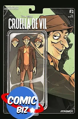 Buy Disney Villains Cruella De Vil #2 (2024) 1st Printing *action Figure Variant* • 4.40£