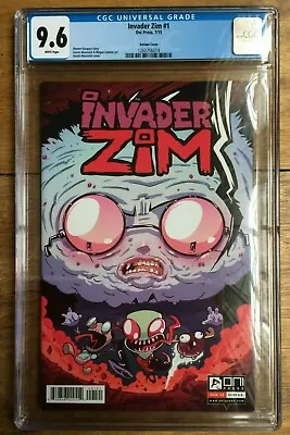 Buy Invader Zim #1 Konietzko Variant 2015 CGC 9.6 1260756019 • 52£