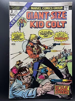 Buy Giant-Size Kid Colt #2 April 1975 Marvel Western. Nice. See Pictures! • 20.09£