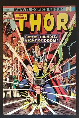 Buy The Mighty Thor 229 MVS 80 Intact, 1st Ad Hulk #181 Wolverine VF/NM!!🔥💎🔑 • 63.92£