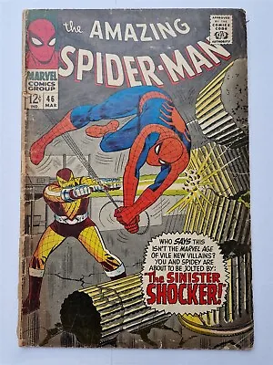 Buy Amazing Spider-man #fr (1.0) March 1967 1st App Shocker Marvel Comics <** • 59.99£