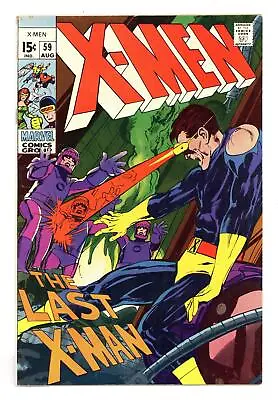 Buy Uncanny X-Men #59 VG/FN 5.0 1969 • 90.70£