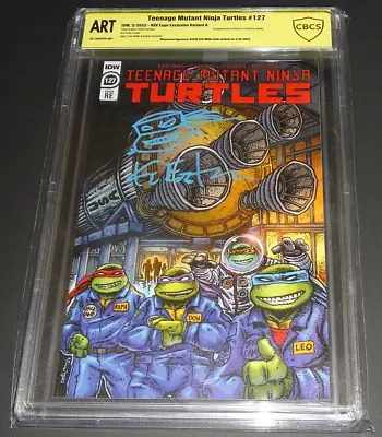 Buy Teenage Mutant Ninja Turtles #127 Cbcs Art .signed And Sketched By Kevin Eastman • 197.64£