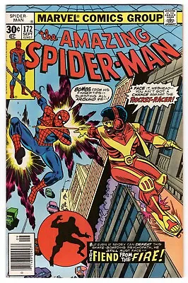 Buy Amazing Spider-Man Vol 1 No 172 Sep 1977 (VFN/NM) (9.0) 1st App Rocket Racer • 29.99£