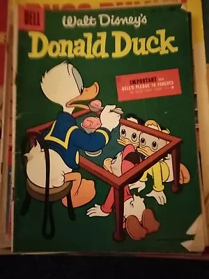 Buy WALT DISNEY'S COMIC Dell Donald Duck No 43 1955 Wear To Cover  • 5.40£