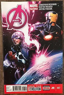 Buy Avengers #7 By Hickman 1st App New Starbrand Spider-Man Iron Man Thor 2013 • 4.81£