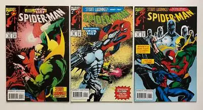 Buy Spider-man #41, 42 & 43 Storm Warnings All 3 Parts (Marvel 1993) VF & NM • 19.88£