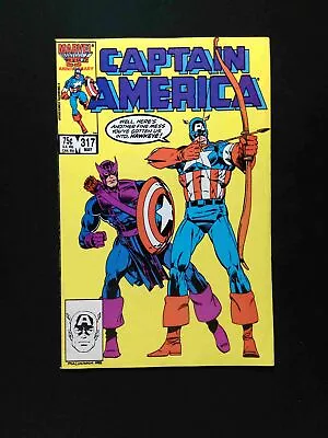 Buy Captain America  #317  MARVEL Comics 1986 FN/VF • 2.41£