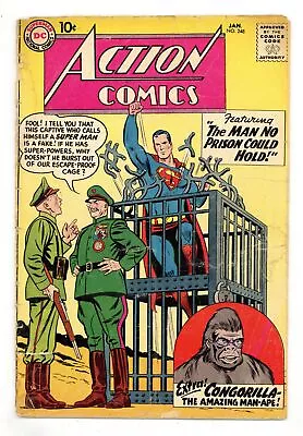 Buy Action Comics #248 FR/GD 1.5 1959 1st App. And Origin Congorilla • 20.79£