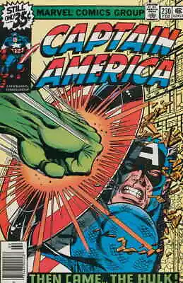 Buy Captain America (1st Series) #230 FN; Marvel | Hulk Roger McKenzie - We Combine • 32.41£