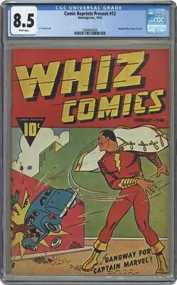 Buy Don Maris REPRINT Whiz Comics #1 Cgc 8.5 (2)  (1940/1975) 1st App Captain Marvel • 636£
