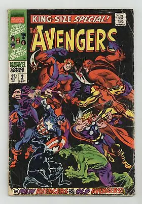 Buy Avengers Annual #2 FR/GD 1.5 1968 • 18.18£