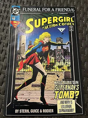 Buy SUPERGIRL IN ACTION COMICS #686 VF+ Funeral For A Friend/6 (DC 1993) • 434.83£
