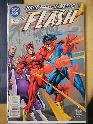 Buy DC Comics The Flash Frozen Race Against Time Part 3 #115 July 1996    • 6£