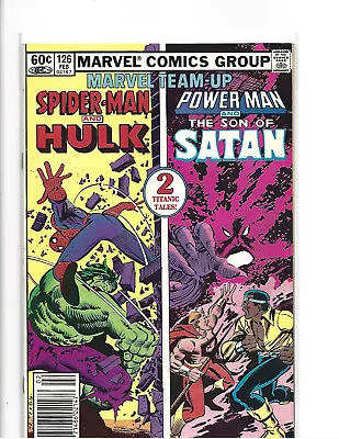 Buy Marvel Team-up # 126 * Hulk * Spider-man * Power Man * Marvel Comics * 1983 • 2.37£