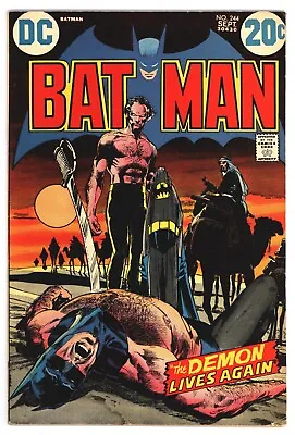 Buy * BATMAN #244 (1972) Classic Ra's Al Ghul! Neal Adams Art Fine 6.0 * • 142.05£
