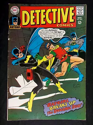 Buy Detective Comics #369, FN 5.5, Batgirl Robin Team Up Batman • 55.29£