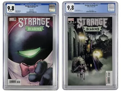 Buy Strange Academy # 14 And 15 - Nauck Variant CGC  9.8 - 2 Comic In 1 Set • 61.97£