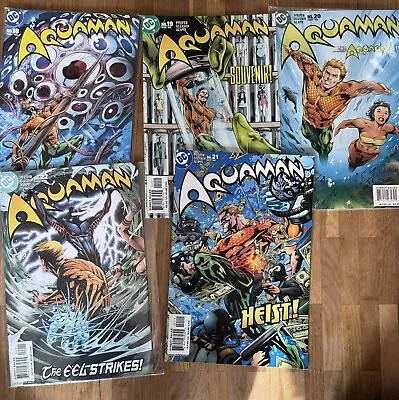 Buy Original US DC Comics: Aquaman #18-22 (2004) • 5.14£