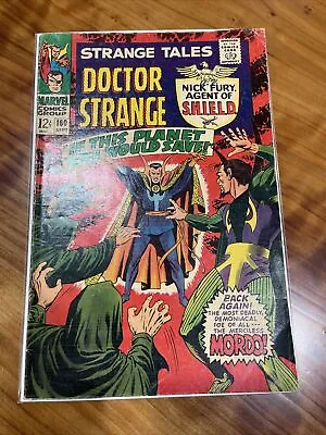 Buy Strange Tales 160 Marvel Comics Jim Steranko Art Silver Age 1967 FN 6.0 (JD2) • 22.96£