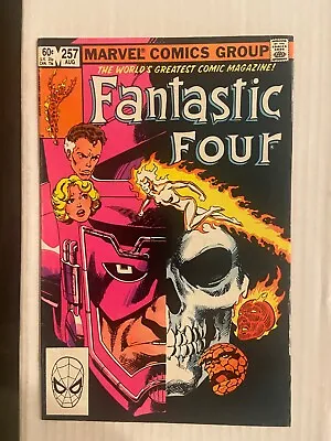 Buy Fantastic Four #257 Comic Book  Death Of Empress R'Klll • 2.60£
