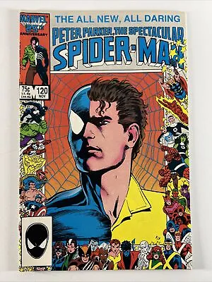 Buy Spectacular Spider-Man #120 (1986) 25th Anniversary | Marvel Comics • 7.90£