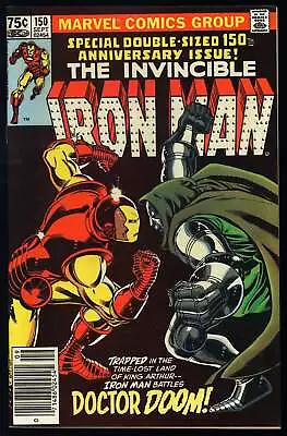 Buy Iron Man #150 Marvel 1981 (VF/NM) Iron Man Vs Dr. Doom! NEWSSTAND! L@@K! • 50.59£