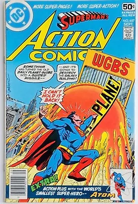 Buy Action Comics #487 (1978) Vintage Key Comic, 1st Appearance Of Microwave Man • 14.39£