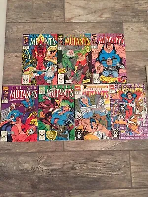Buy The New Mutants #85 86 88 89 93 97 100 Key Issues Cable & Wolverine Lot • 55.32£