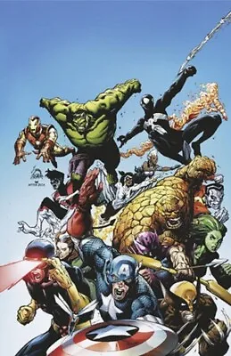 Buy Marvel Super Heroes Secret Wars Battleworld #1 1:100 Stegman Virgin Marvel 2024 • 59.99£