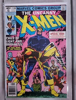 Buy 1980 Uncanny X-Men #136 (President Jimmy Carter Cameo) Dark Phoenix Saga Marvel • 39.98£