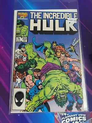 Buy Incredible Hulk #322 Vol. 1 High Grade Marvel Comic Book Cm81-163 • 7.99£