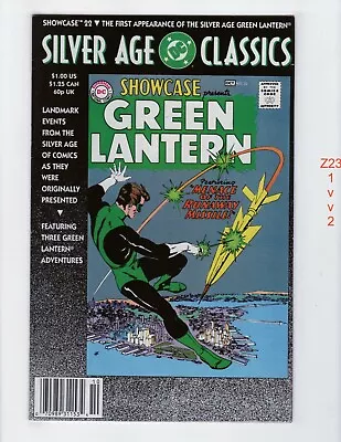 Buy DC Silver Age Classics Showcase #22 Newsstand VF 1992 DC Reprint 1st GL Z2312 • 3.69£