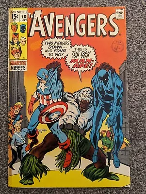 Buy Avengers 78. Marvel 1970. 1st Lethal Legion • 9.98£