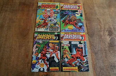 Buy Daredevil #121 122 123 124 Marvel Comic Book Lot Of 4 FN- 5.5 Black Widow Hydra • 35.57£