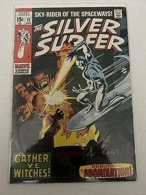 Buy Silver Surfer #12 Marvel Comics Jack Kirby • 28.11£