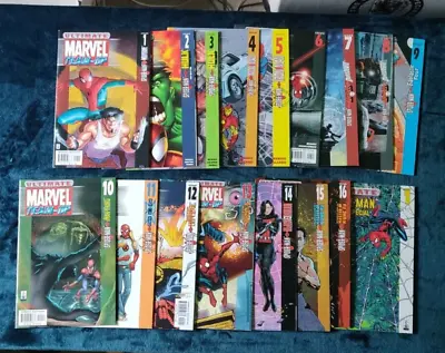 Buy Marvel Comics - Ultimate Marvel Team-up #1-16 + Spider-Man Super Special #01 • 30£