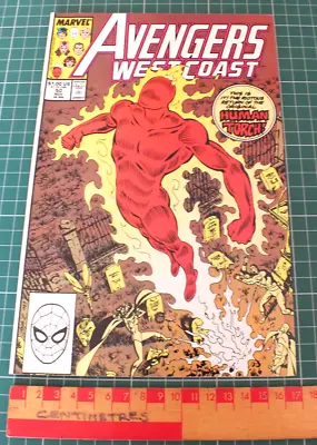 Buy Avengers West Coast # 50 -  Marvel Comics ~ 1989 - Vintage Comic • 6.99£