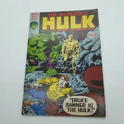 Buy The Incredible Hulk No. 6 Pocket Book Marvel Digest Series 1980 Comic Book • 5.50£