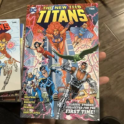 Buy The New Teen Titans Volume #10 TPB (DC Comics May 2019) Wolfman Perez New • 69.57£