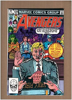 Buy Avengers #228 Marvel Comics 1983 Trial Of Yellow Jacket VF/NM 9.0 • 5.38£