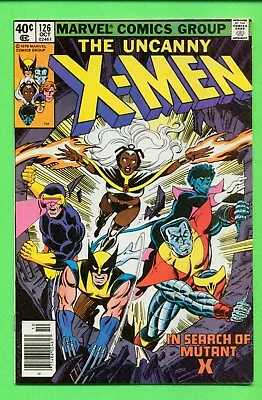 Buy Uncanny X-men 126 October 1979 Newsstand Edition Mid-high Grade 24-555 • 59.57£