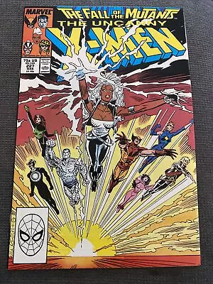 Buy Marvel Comics The Uncanny X-Men #227! Fall Of The Mutants Crossover! • 5.59£