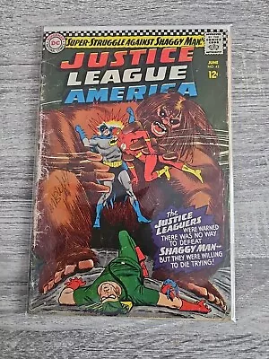 Buy Justice League Of America #45 (June 1966, DC),  1st Appear Shaggy Man • 3£
