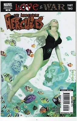Buy The Incredible Hercules #122 Suydam Namorita Zombie Variant Marvel Comics 1 2008 • 40.02£