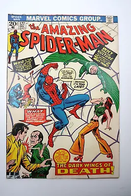Buy Amazing Spider-Man #127 1st Appearance 3rd Vulture Clifton Shallot 1973 Marvel • 29.98£