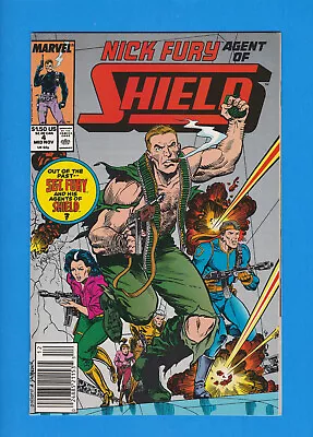 Buy Nick Fury: Agent Of S.H.I.E.L.D. #4 Marvel Comics 1985 NM- • 2.36£