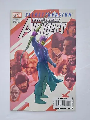 Buy Marvel Comics The New Avengers #47 Secret Invasion January 2009 • 3.49£